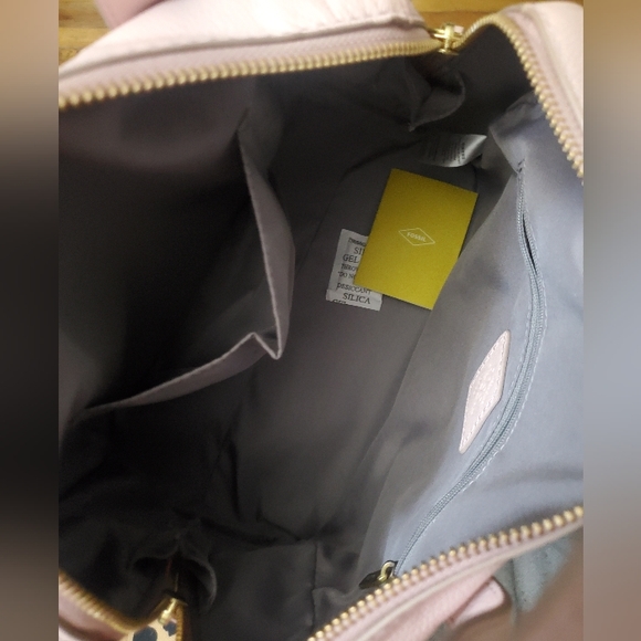 Fossil Sydney Satchel Pink Leather - Picture 12 of 12